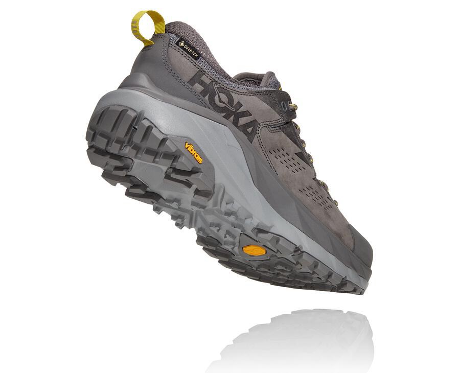 Zapatillas Trail Hoka One One Hombre - Kaha Bajas Gore-Tex - Gris - JRT561378